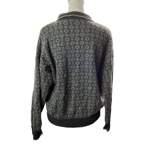 MAGLIFICIO Men Merino Wool Pullover Sweater Sz M Gray Long Sleeve Italy 46-19 - Picture 14 of 16